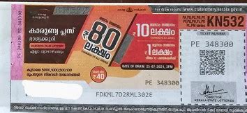 Official Kerala Lottery 25.